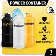 Ultimate Sup, Stackable Powder Container, Water Bottle, Powder Storage, Portable for Fitness Gym Wor