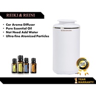 Car Aroma Scent Diffuser Ultrasonic Pure Essential Oil Aromatherapy Diffuser