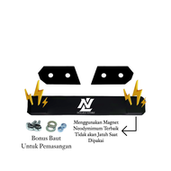 Bracket Dudukan Plat Nomor Magnet Honda Vario Beat Street New