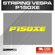 STICKER STIKER CUTTING VESPA 2 TAK UNIVERSAL PX PS STYLE/ STRIPING VESPA P150XE/CUTTING STICKER VESP
