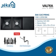 [NEW] BAK CUCI PIRING | KITCHEN SINK | VALPRA VHE-12050 BK