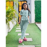 MIMAY TOP RULLES WITH BUTTONS TERNO PANTS