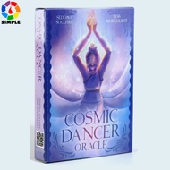 Cosmic Dancer Oracle Cards Tarot Starseed Oracle Angel Answers Card Game Divination Future English version Toy Board