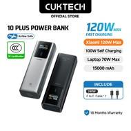 【3C  Certification】CUKTECH Number Number Series 120W Fast Charging 15000mAh Powerbank Xiaomi 120W Ma