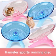 haofanzao Small Animal Exercise Wheel Hamster Wheel Toy Silent Hamster Flying Saucer Wheel Fun Exercise Toy for Hermit Crabs Small Animals Cage Accessory for Tank