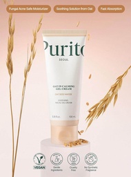 PURITO Oat-in Calming Gel Cream 100ml / Gel yến mạch làm dịu cấp ẩm nhẹ.
