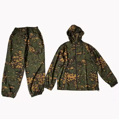 Russian Military Camouflage Jacket, Ruins German Spotted Sun Protection Jacket