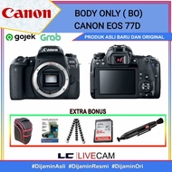 YK98 BODY ONLY CANON EOS 77D / KAMERA CANON 77D BODY ONLY/ CANON EOS