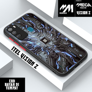 Soft Case 4D ITEL Vision 2 - Casing 4D ITEL Vision 2 Terbaru Megacase [ Mesin ] Silikon Hp ITEL Visi