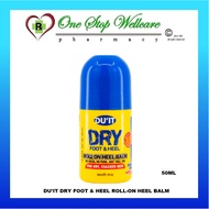 DU'IT DRY FOOT & HEEL ROLL-ON HEEL BALM 50ML (EXP:08/2028)