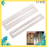 YOHII 2Pcs Fingerboard Protector, Guitar Tool Silver Fretboard Protector, Superior Quality Luthier T