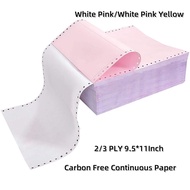 9.5X11inches 2/3/4PLY Continuous Forms Computer Printing Carbonless Printing Paper