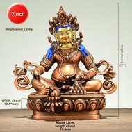 ZANGLAOMIAO | Tibetan Five Wealth Gods Statue 7 Inches