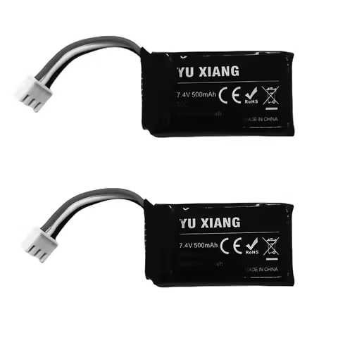 YU XIANG F120 Battery 7.4V 500mAh Lipo RC Helicopter Original Spare Parts Accessories