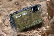 迷彩款!! ※台北快貨※Nikon AW110 四防數位相機**18M防水+WiFi+GPS (也有100 120)