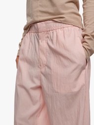 BIMBA Y LOLA - LIGHT PINK GATHERED JOGGER TROUSERS