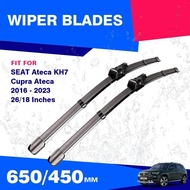 Car Front Window Wiper Blades Set For Cupra Ateca SEAT Ateca KH7 2016-2023 XCELLENCE Windshield Wind