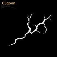 C5GOON 2Pcs 20x10cm Motorcycle Reflective Stickers DIY Motorbike Helmet Windshield Scooter Self-adhe