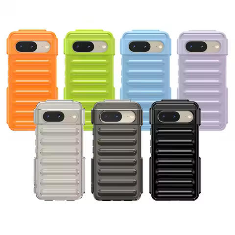 For Google Pixel 8 Case For Google Pixel 8a 8 Pro Cover Solid Color Soft Rubber Shockproof Capsule P