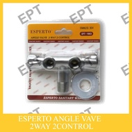 ESPERTO ANGLE VALVE 2WAY 2CONTROL 1903