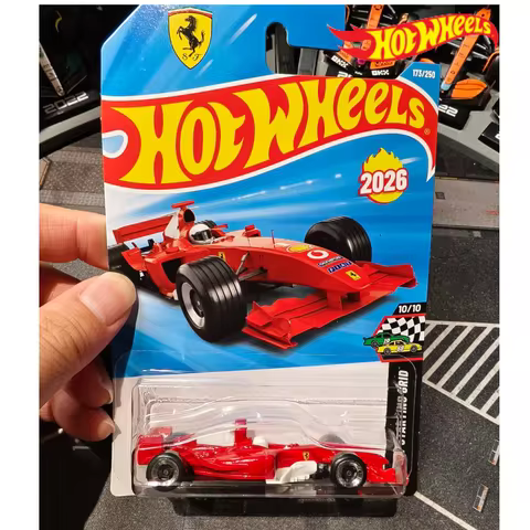 Hot Wheels 2026-M Series F1 Ferrari F2004 Maserati Cadillac Porsche Carrera 1:64 Diecast Car Model C