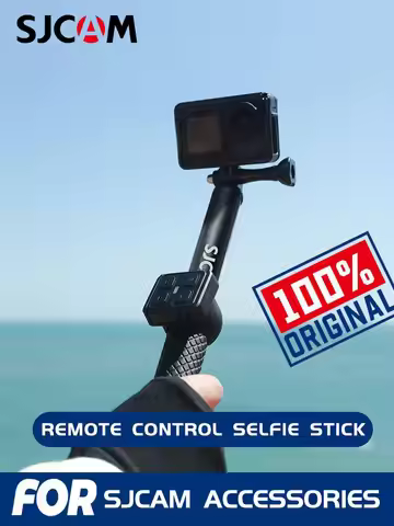 SJCAM Remote Control Selfie Stick Monopod Aluminum For SJCAM C300 SJ6 SJ7 Star SJ8PRO SJ8PLUS SJ10 p