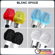 [BS] 2pcs / Pack Non Woven Disposable Mic Cover Recording Room KTV Karaoke Microphone Sanitary Winds