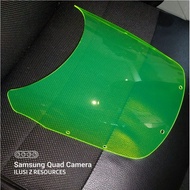 Suzuki Txr150 Gamma Cowling Visor Fairing Yellow Wish / Green Fluorencent