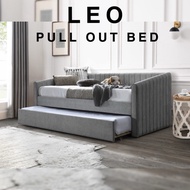 Luxe: Leo Trundle Bed Frame | Single &amp; Super Single | Pull Out Bed  | DayBed