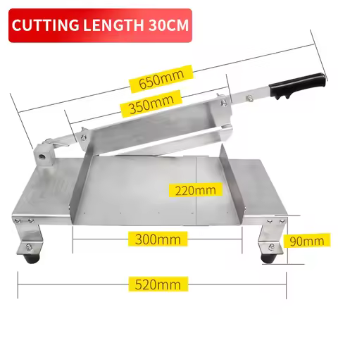 Commercial Manual Candy Cutter Nougat Fudge Hard Soft Candy Sweets Rice Cake Cutting Machine 30CM/40