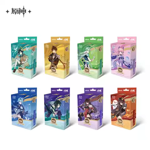 Genshin Impact Genius Invokation TCG: Vol. 2 Pre-Constructed Deck | Ready-to-Play Starter Card Set, 