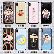 Custom Glass Case Shinchan Samsung Note 3,4,5,8,9,10,10 Plus, 10 Lite 2020,20,20 Ultra