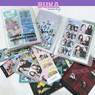 Buka collect book Transparent Photostrip notebook 6inch holds 4cut photos, 10*15cm PP material to st