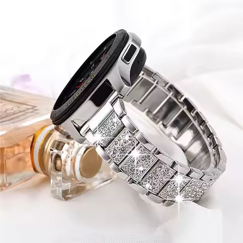 20/22mm Sparkling Rhinestone Band For Amazfit GTS/2/2e/3/4 Mini/GTR /GTR2/3/4/Pro Bip Bracelet Huawe