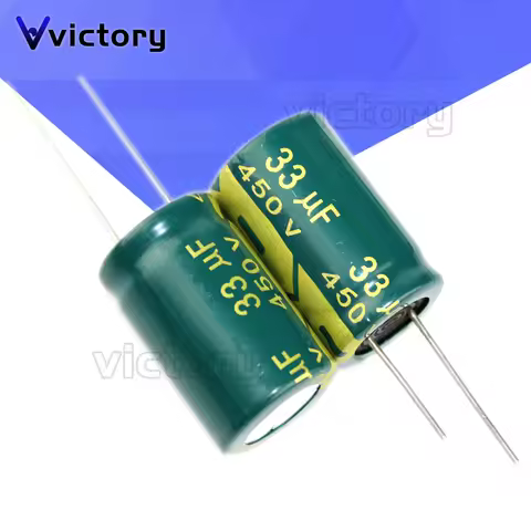 10PCS Aluminum electrolytic capacitor 250V 33UF 400V 33UF 450V 33UF 10 * 20 13*17 20 16*18 20 mm Rad