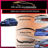 BMW G20 3 SERIES M PERFORMANCE M3 G20/G80 REAR SPOILER GLOSSY BLACK ROOF SPOILER GLOSSY BLACK