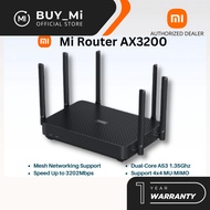 Xiaomi Mi Router AX3200 Mesh Network Up to 3202 Mbps* 256MB Memory x Dual-core A53 1.35GHz
