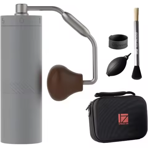 1Zpresso X-Ultra Manual Coffee Grinder-Space Gray, Well-built Sturdy Metal Body, Assembly Stainless 