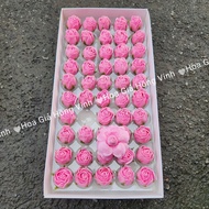 Wax Roses Box of 50