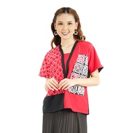 Blouse Batik Wanita - Bhatara Batik Ria - Lengan Pendek