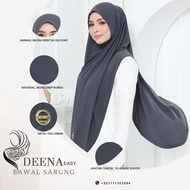 Urban scarf Tudung Labuh Sarong Deena Plain Easy Bawal Sarong Labuh Khimar Hijab