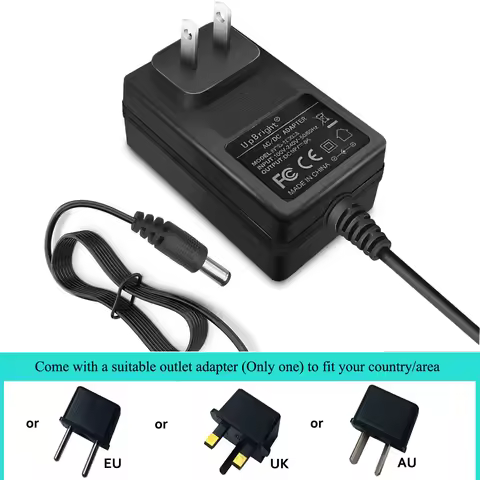 12V 2.5A AC/DC Adapter for Korg Opsix Altered FM Synthesizer B1 B2 B2N LP-180 73/88 Key Piano KA390 
