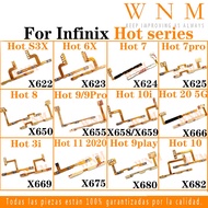 Volume Power Button Switch Flex Cable For infinix Hot S3X 6X 7 8 9 10 Pro Play 10i 20 5G 3i 11 Hote 