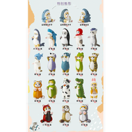 Mofusand Cat Fushan Di Q Cute Second Generation Plush Toys in Can Cat Blind Bag Collectible Resin St