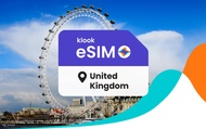 eSIM 5G Vương quốc Anh | O2