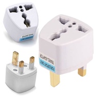 Universal 3 Pin Plug Adaptor 2 Pin Multi Pin To 3 Pin UK Adapter-TV-UK3PinPlug