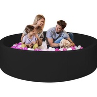 Foam Ball Pit for Kid, Kids Soft Ball Pit BLACK