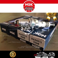 (NEW BKR8EIX STOCK)(100% ORIGINAL) #2668 (4pcs) NGK IRIDIUM IX  vtec b20b b18c gsr 4g93 evo3 1jz gte