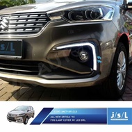 JSL LED Lampu DRL All New Ertiga 2018 Fog Lamp Cover DRL