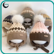 APPEAR Kids Earmuffs Cap, 2-5 Year Baby Windproof Baby Knitted Hat, Cute Warm Thicken Baby Ear Prote